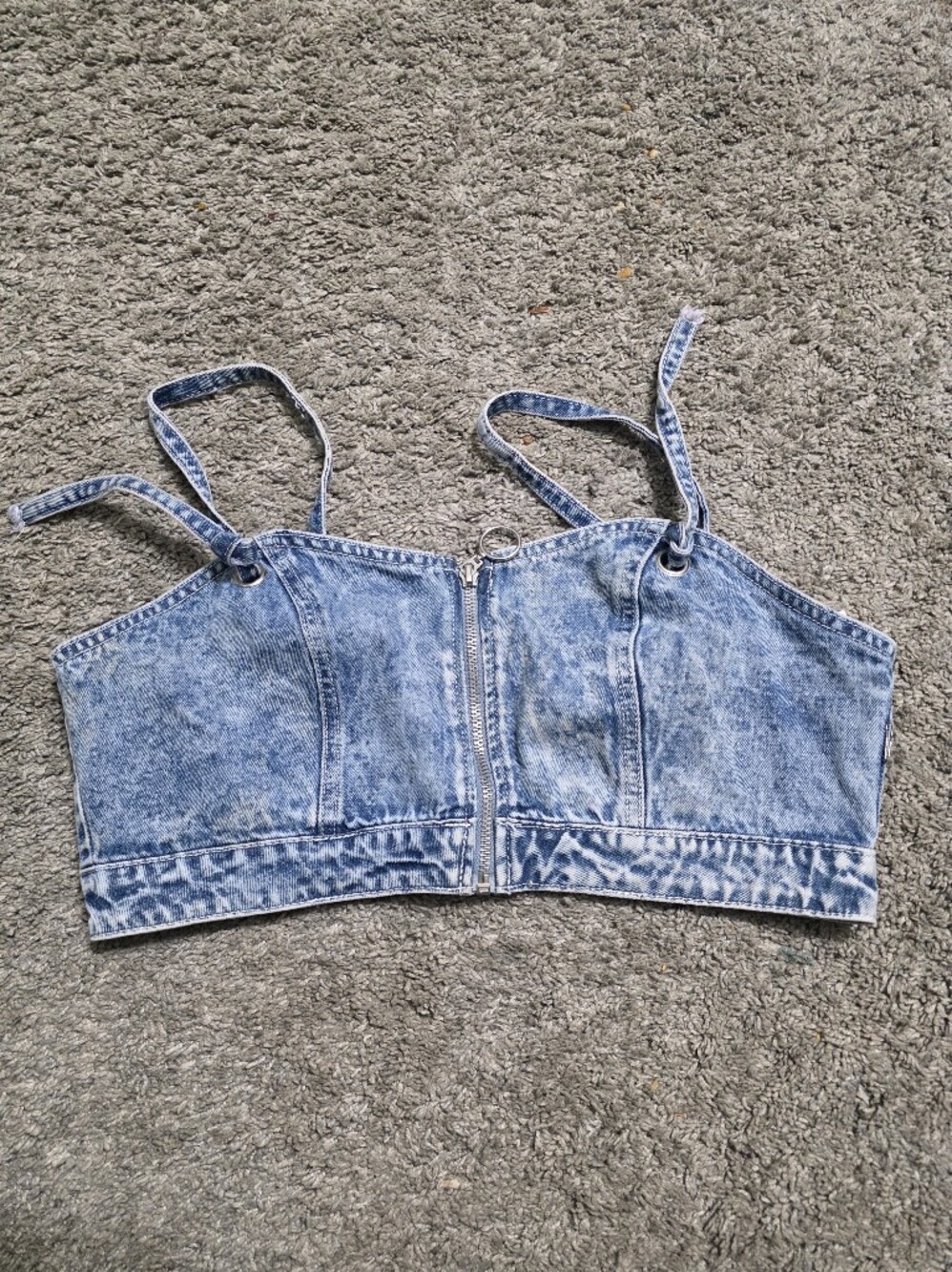 Forever 21 Light Blue Denim Top